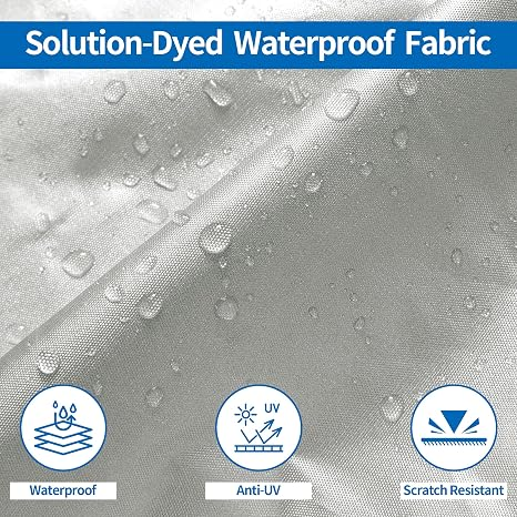 ❄️ Trailerable Boat Cover for 14–24 ft Boats – Keep Rain, Snow & Leaves Off All Winter