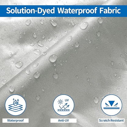 ❄️ Trailerable Boat Cover for 14–24 ft Boats – Keep Rain, Snow & Leaves Off All Winter