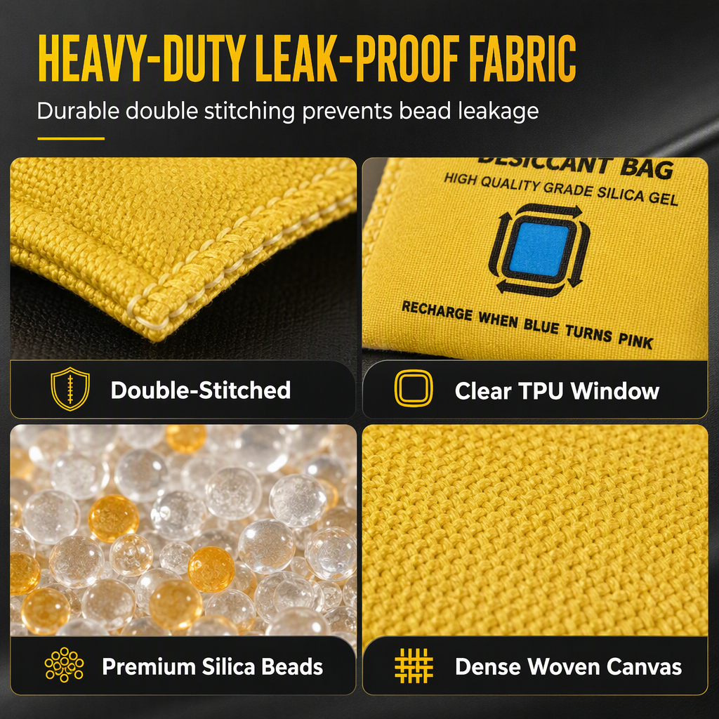 🎃Halloween Deal 50% OFF!  Reusable Silica Gel Car Dehumidifier Bag