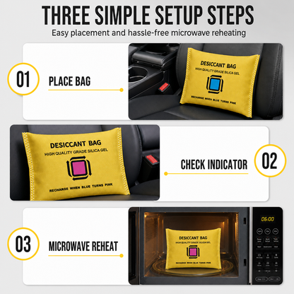 🎃Halloween Deal 50% OFF!  Reusable Silica Gel Car Dehumidifier Bag