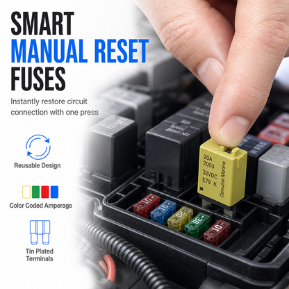 🎃Halloween Deal 50% OFF! Universal 32VDC Resettable ATM Mini Blade Fuses