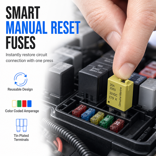 🎃Halloween Deal 50% OFF! Universal 32VDC Resettable ATM Mini Blade Fuses
