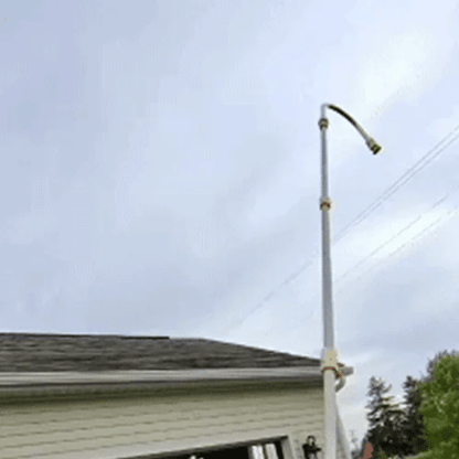 No-Ladder Gutter Cleaning Kit for Your Pressure Washer Adds 8 ft of stainless steel reach for single-story gutters. 3 Gutter Angles · 6 Spray Tips · Fits 1/4" Quick-Connect · Max 4000 PSI